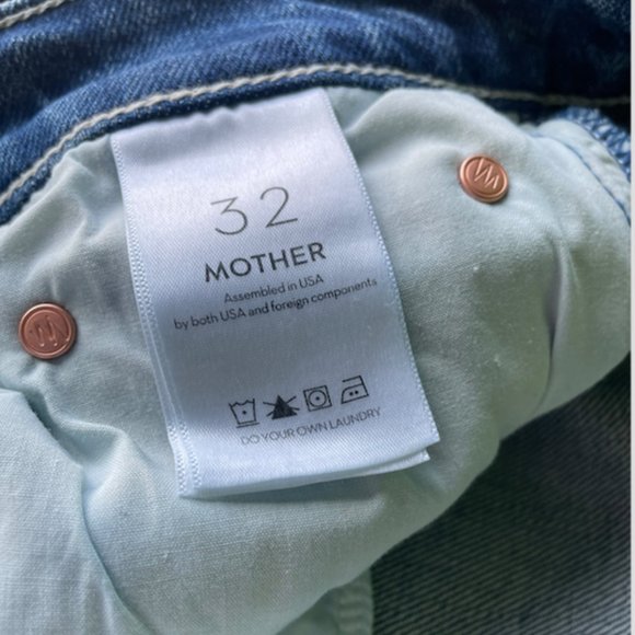 MOTHER |  The Tomcat Jeans (Playing With Scissors) Size 32 NWT - Picture 11 of 12